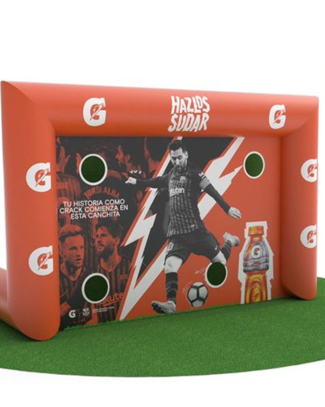 chute a gol gatorade